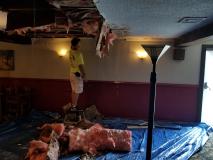 A recent disaster restoration job in the area